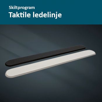 Hovedbilde Taktile ledelinje